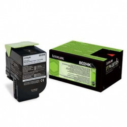 Originální toner, Lexmark, CX410 510, black, 80C2HKE, 4000 str.