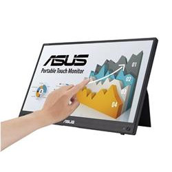 ASUS ZenScreen MB16AHT LCD IPS/PLS 15,6" 1920 x 1080 5ms 250nitů 700:1 60Hz Dotyk Repro Pivot USB-C  Černá 