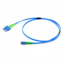 XtendLan FO patch LC-SC 5m 9 125 duplex,LS0H, G.652d, armovaný kabel kulatý 3mm