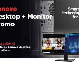 Nyní k počítačům LENOVO monitor se slevou 2.500 Kč