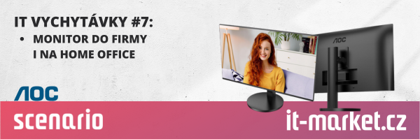 Zajímavé IT vychytávky #7: monitor do firmy i na home office!