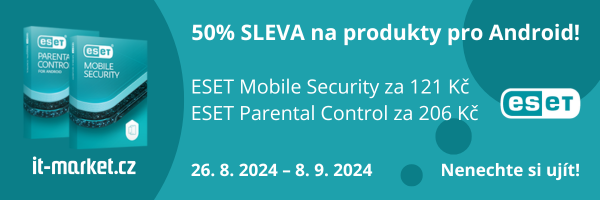 50% Sleva na ESET ochranu pro Android – Speciální Akce!