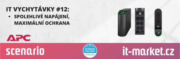 Zajímavé IT vychytávky #12 - Přepěťová ochrana a záložní napájení v jednom zařízení od APC