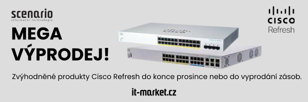 Nakupte Cisco Refresh se slevou – jen do vyprodání zásob!