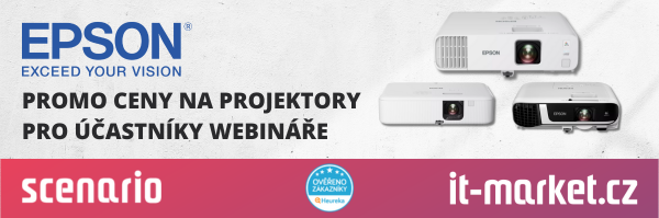 Získejte projektory EPSON za promo ceny! Pozvánka na webinář 23.10.2024