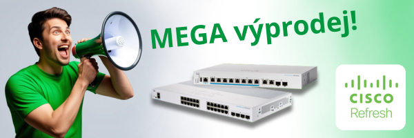 Cisco MEGA VÝPRODEJ: Cisco Refresh za nejlepší ceny!