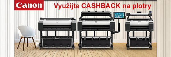 Cashback na plotry Canon LFP